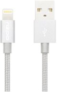 Odzu Durable Braided Cable Lightning Silver - Data Cable