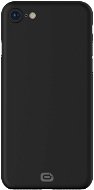 Odzu Crystal Thin Case Black iPhone 8 - Telefon tok