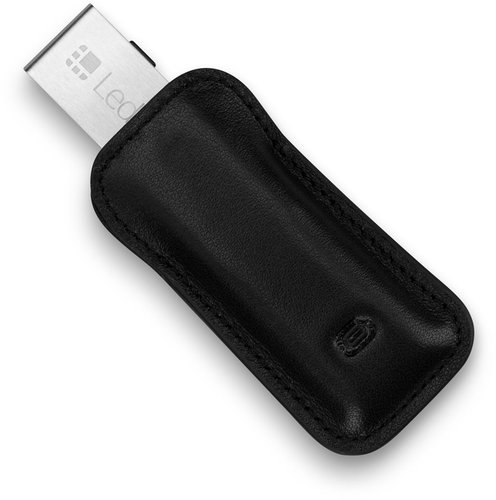 Odzu Leather Case Black Ledger Nano S - Lederetui - Hauptbild