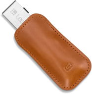 Odzu Leather Case Brown Ledger Nano S - Leather Case