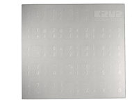 OEM Keyboard stickers Czech, white - Keyboard Stickers