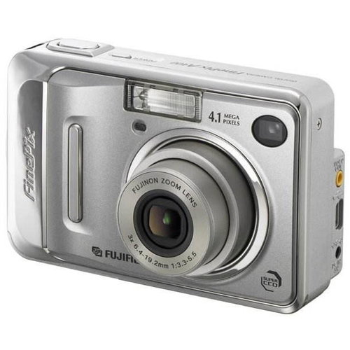 Sada FUJIFILM FinePix A400 Zoom, CCD 4 Mpx, 3x zoom, 1,8" LCD, 2x AA, xD + nabíječka + 2x AA baterie - Digital Camera - Main image