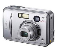 FUJIFILM FinePix A350 Zoom, CCD 5 Mpx, 3x zoom, 1,7" LCD, 2x AA, xD - Digital Camera