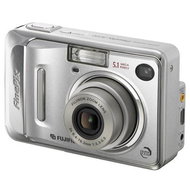 FUJIFILM FinePix A500 Zoom stříbrná (silver), CCD 5 Mpx, 3x zoom, 1,8" LCD, 2x AA, xD  - Digital Camera