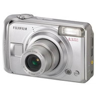 FUJIFILM FinePix A820 Zoom stříbrná (silver), CCD 8.3 Mpx, 4x zoom, 2.5" LCD, 2x AA, xD + SD - Digital Camera