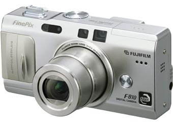 FUJIFILM FinePix F810, SuperCCD HR 6,63 mil. bodů, optický zoom 4x / digit. 6.3x - Digital Camera - Main image