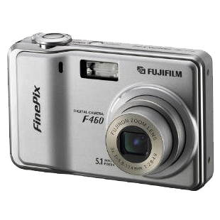 FUJIFILM FinePix F460, CCD 5 Mpx, 3x zoom, 2.5" LCD, Li-Ion, xD - Digital Camera - Main image