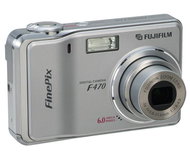 Kompaktní digitální fotoaparát FUJIFILM FinePix F470 stříbrný - Digital Camera