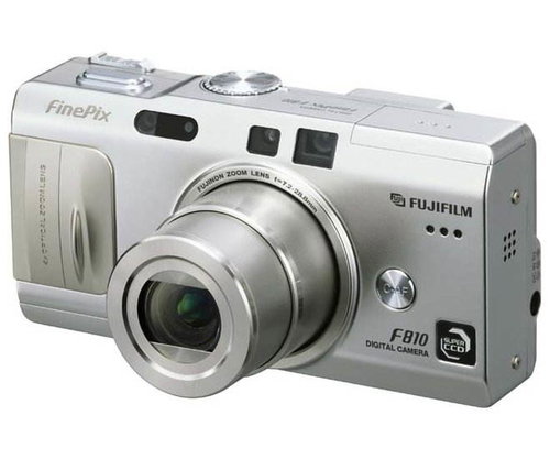 FUJIFILM FinePix F810, SuperCCD HR 6,63 mil. bodů, optický / digitální zoom 4x / 6.2x - Digital Camera - Main image