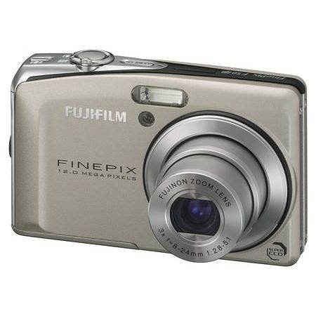 FUJIFILM FinePix F50FD stříbrný (silver), CCD 12,0 Mpx, 3x zoom, 2.7" LCD, Li-Ion, slot xD + SD, fac - Digital Camera - Main image