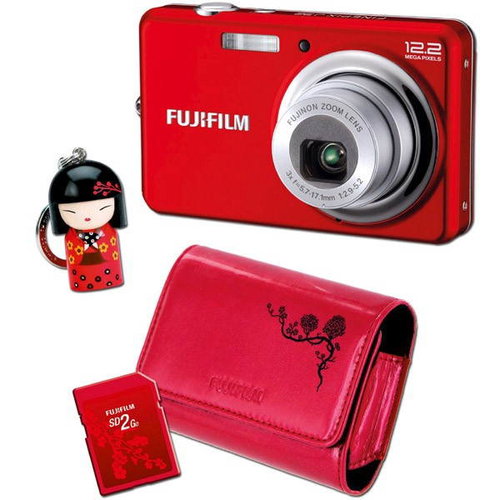 FUJIFILM FinePix J32 red - Digital Camera - Main image