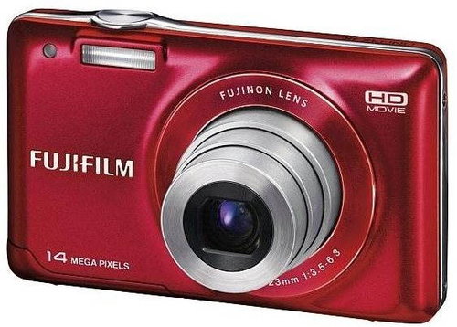 FUJIFILM FinePix JX500 red - Digital Camera - Main image