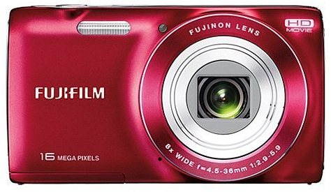 FUJIFILM FinePix JZ100 red - Digital Camera - Main image