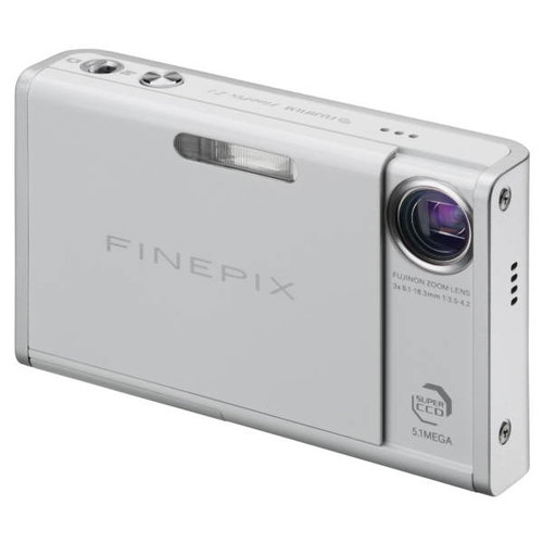 FUJIFILM FinePix Z2 stříbrný (silver), CCD 5 Mpx, 3x zoom, 2.5" LCD, Li-Ion, xD - Digital Camera - Main image