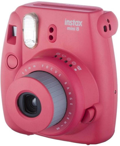 Fujifilm Instax Mini 8 Instant raspberry camera - Instant Camera - Main image