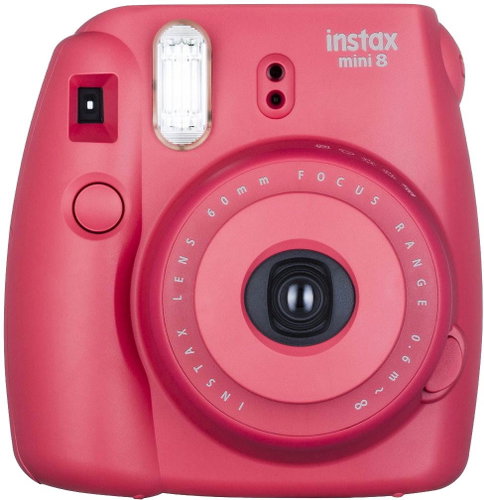 Fujifilm Instax Mini Instant Camera 8S raspberry Small Kit - Digital Camera - Main image