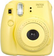Fujifilm Instax Mini 8 žltý - Svetluška Box - Instantný fotoaparát