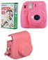Fujifilm Instax Mini 9 Pink + 10x Photo Paper + Case - Instant Camera