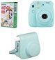 Fujifilm Instax Mini 9 Light Blue + 10x Photo Paper + Case - Instant Camera
