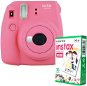 Fujifilm Instax Mini 9 ružový + 10× fotopapier - Instantný fotoaparát