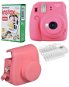 Fujifilm Instax Mini 9, Pink, LED Bundle - Instant Camera