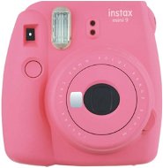 Fujifilm Instax Mini 9 Flamingo Pink + Film 1x10 - Instant Camera