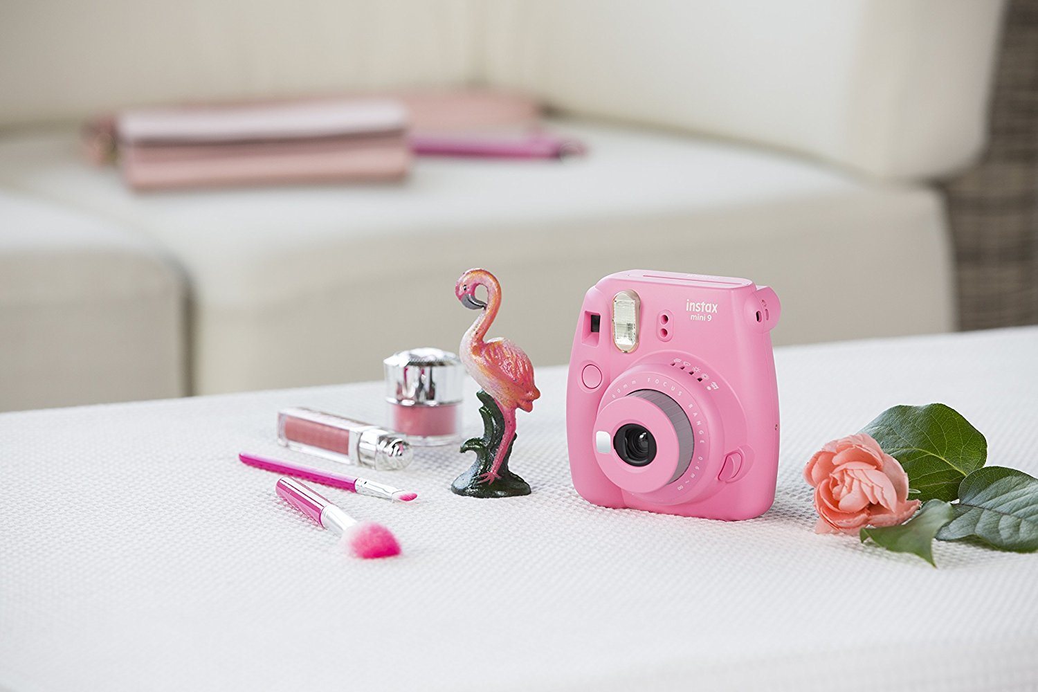 Pink Instax orders Mini 9 with film and case