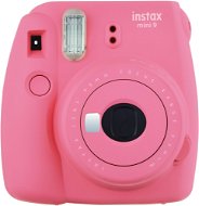 Fujifilm Instax Mini 9 Ružový + film 1×10 + puzdro - Instantný fotoaparát