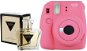Fujifilm Instax Mini 9 ružový + GUESS Seductive EdT 75 ml - Instantný fotoaparát