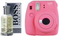 Fujifilm Instax Mini 9 Pink + HUGO BOSS No.6 EdT 50ml - Instant Camera