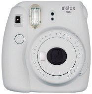 Fujifilm Instax Mini 9 Smoky White - Instant Camera