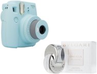 Fujifilm Instax Mini 9 svetlo modrý + BVLGARI Omnia Crystalline EdT 65 ml - Instantný fotoaparát