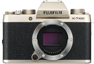 Fujifilm X-T100 telo zlatý - Digitálny fotoaparát