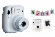 Fujifilm Instax Mini 11 Ice White + Mini 11 ACC kit Ice White - Instant fényképezőgép