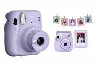 Fujifilm Instax Mini 11 Lilac Purple + Mini 11 ACC kit Lilac Purple - Instant Camera