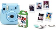 Fujifilm Instax Mini 11 blau + Etui + 10x Fotopapier + Zubehörset - Sofortbildkamera