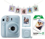Fujifilm Instax Mini 12 Blue + Mini 12 ACC kit + 2x10 film - Instant Camera