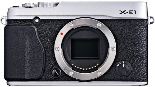  FUJIFILM X-E1 silver  - Digital Camera - Main image