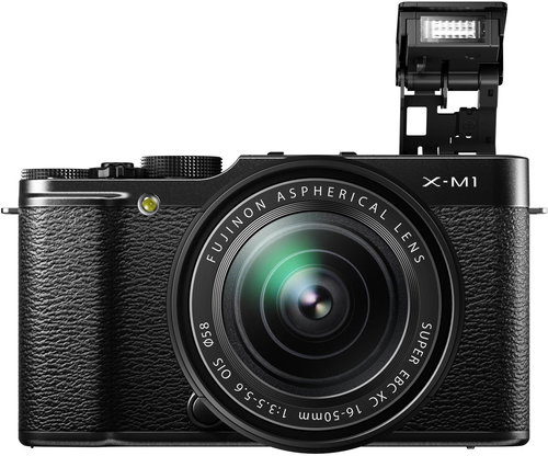  FUJIFILM X-M1 + 16-50 mm Lens Black  - Digital Camera - Main image