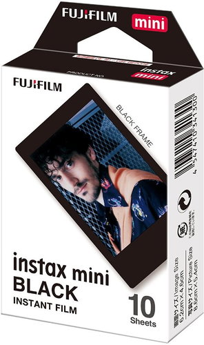 Fujifilm Instax mini black frame film for 10 photos - Instant Film - Main image