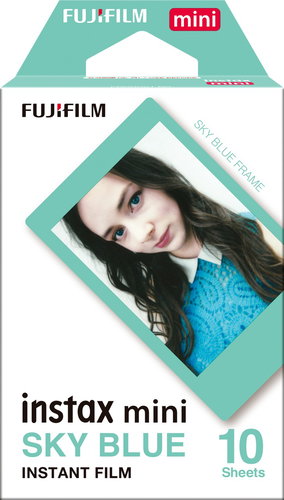 Fujifilm Instax mini blue Frame for 10 photos - Instant Film - Main image