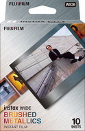 FujiFilm Instax Wide film Brushed Metal 10ks - Fotopapír
