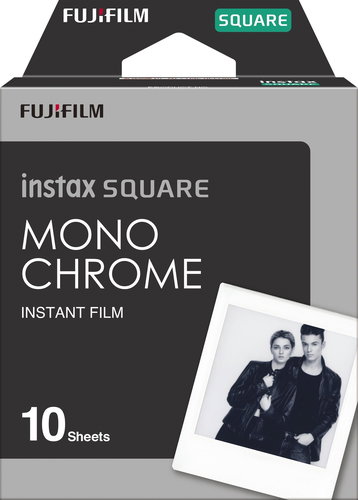 FujiFilm film Instax square Monochrome 10 pcs Main image FujiFilm film Instax square Monochrome 10 pcs - Instant Film - Main image