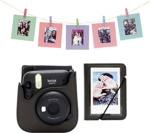 Fujifilm Instax Mini 11  accessory kit charcoal-g - Kameratasche - Hauptbild