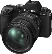 Digitális fényképezőgép Fujifilm X-S10 + XF 16-80 mm f/4,0 R OIS WR fekete - Digitální fotoaparát