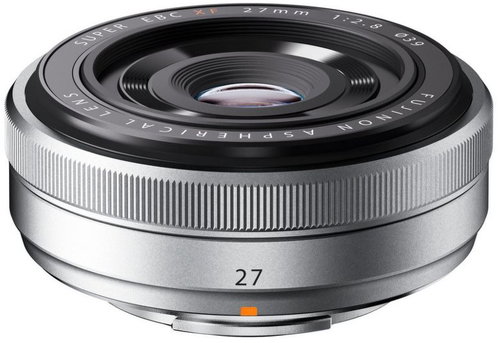 Fujifilm Fujinon XF 27mm f / 2.8 silver - Lens - Main image