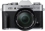 Fujifilm X T20 strieborný + XC16–50 mm f/3,5–5,6 OIS II - Digitálny fotoaparát