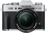 Fujifilm X T20 strieborný + XF 18–55 mm  f/2,8–4 R LM OIS - Digitálny fotoaparát