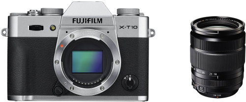 Fujifilm X-T10 Silver + objektiv XF18-135mm - Digitální fotoaparát - Hlavní obrázek
