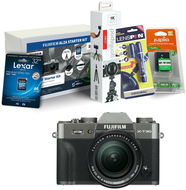 Fujifilm X-T30 šedý + XF 18-55mm + Fujifilm Foto Starter Kit - Digitální fotoaparát